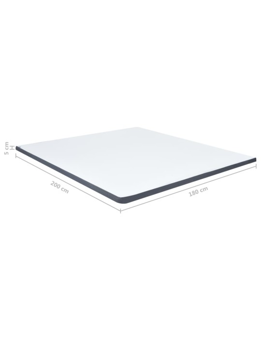 Vrchní matrace na postel boxspring 200 x 180 x 5 cm