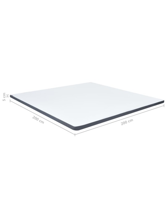 Vrchní matrace na postel boxspring 200 x 200 x 5 cm