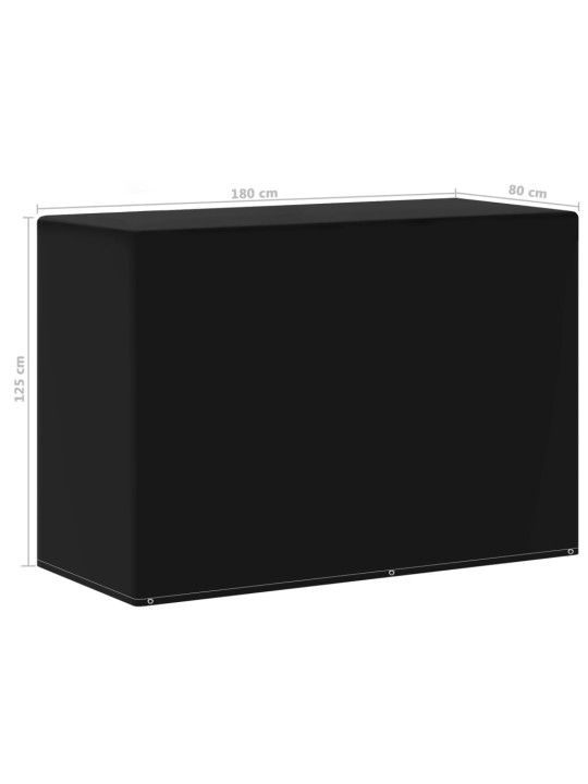 Plachta na zahradní nábytek a plynové grily 6 oček 180x80x125cm