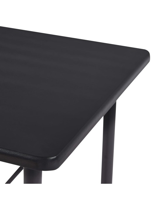 5dílný barový set plast černý