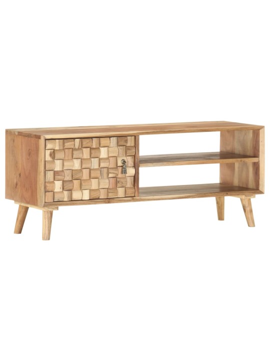 TV stolek 100 x 35 x 40 cm masivní akáciové dřevo