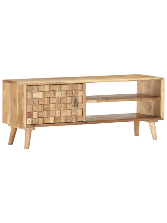 TV stolek 100 x 35 x 40 cm masivní akáciové dřevo