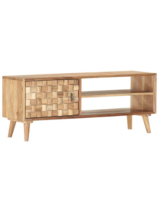TV stolek 100 x 35 x 40 cm masivní akáciové dřevo