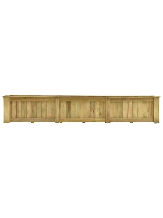 Vyvýšený záhon 291 x 50 x 50 cm impregnovaná borovice