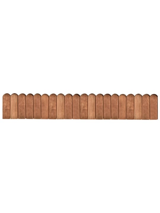 Trávníkový lem hnědý 120 cm impregnované borové dřevo
