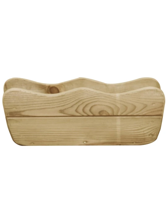 Vyvýšený záhon 50 x 18 x 18 cm impregnované borové dřevo