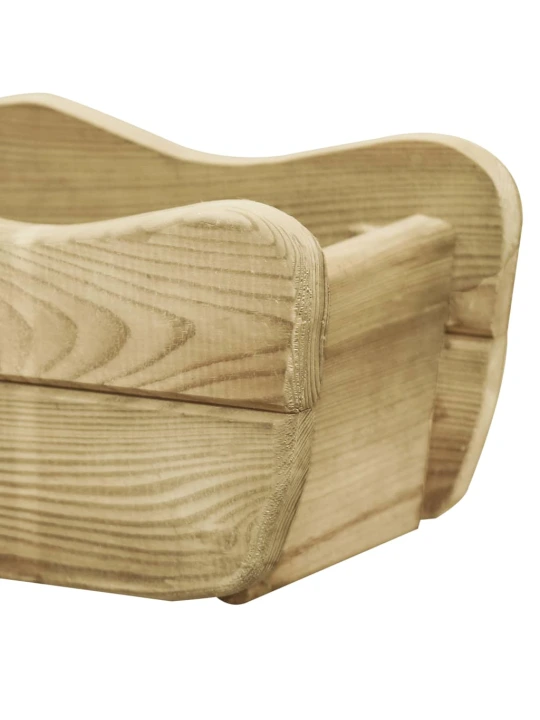 Vyvýšený záhon 50 x 18 x 18 cm impregnované borové dřevo