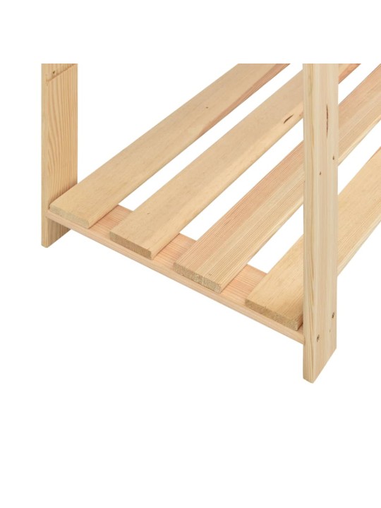 Regály 5 polic 3 ks 170 x 38 x 170 cm masivní borovice 500 kg