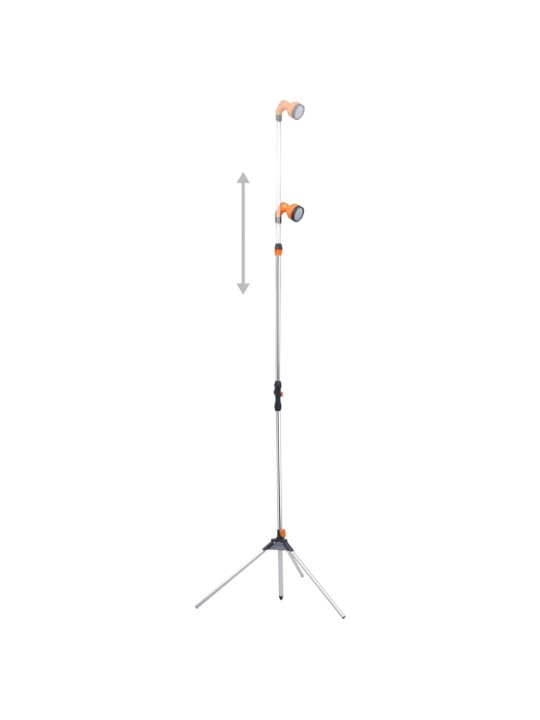 Zahradní sprcha s trojnožkou 221 cm hliník