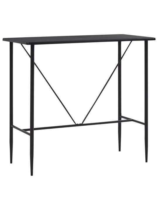 5dílný barový set textil tmavě šedý