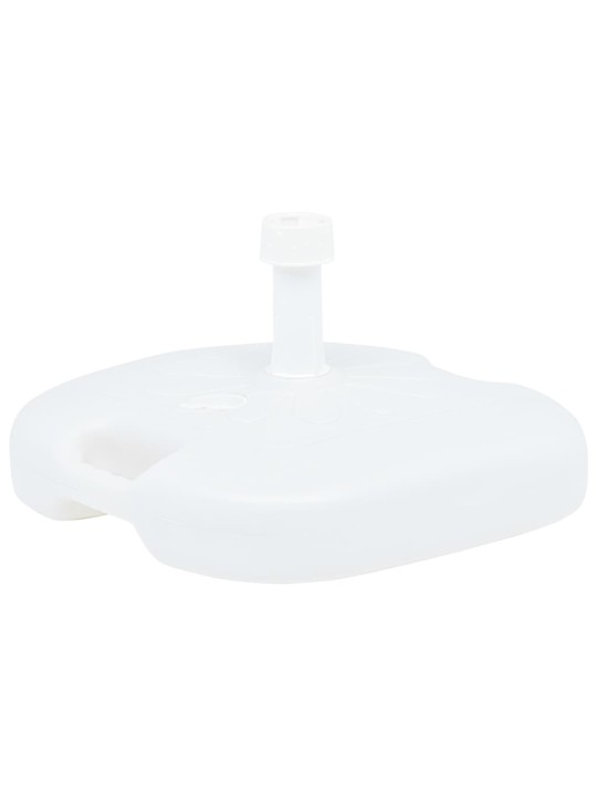 Stojan na slunečník plněný vodou/pískem 16 l bílý plast