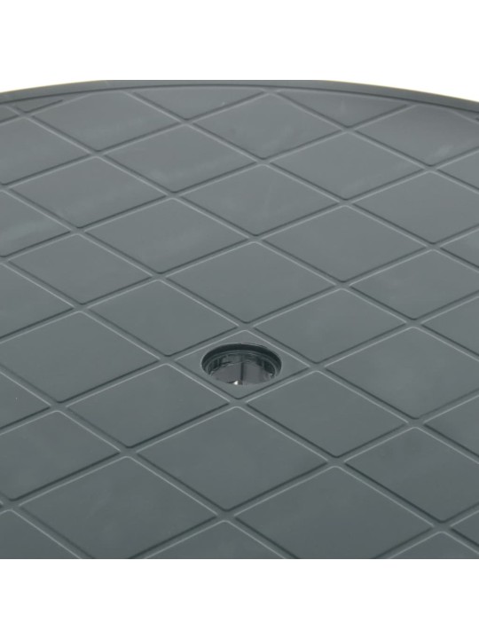 Zahradní stůl zelený 89 cm plast