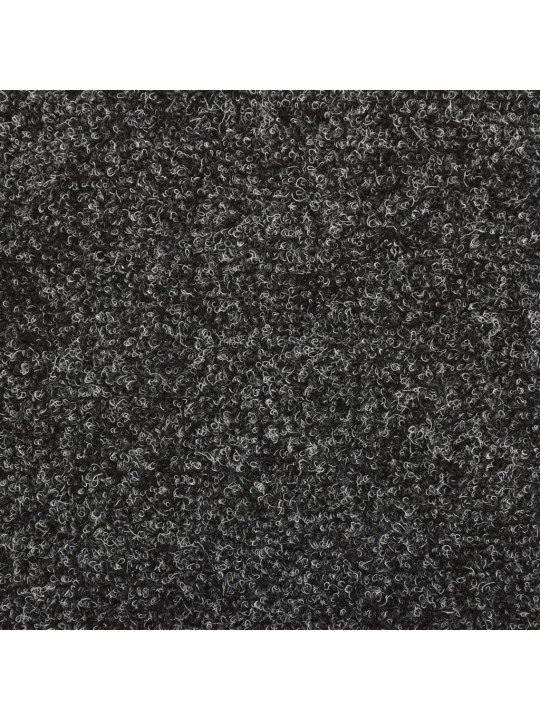 Nášlapy na schody 15 ks vpichované 65x21x4 cm šedé