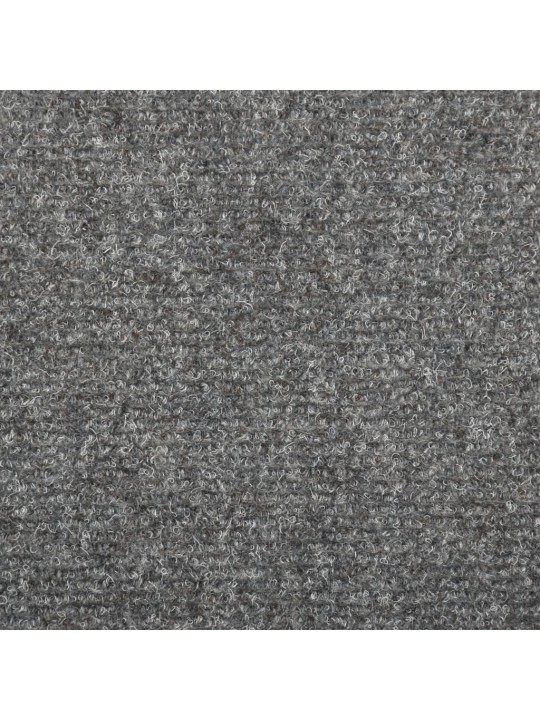 Nášlapy na schody 15 ks vpichované 65x21x4 cm světle šedé