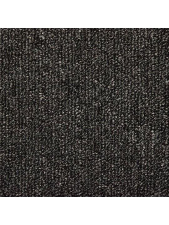 Kobercové nášlapy na schody 15 ks 65x21x4 cm antracitové