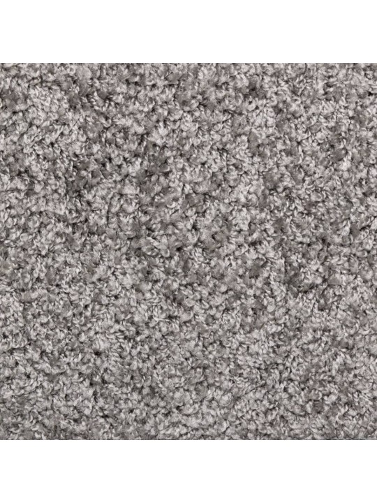 Kobercové nášlapy na schody 15 ks 65x21x4 cm šedé