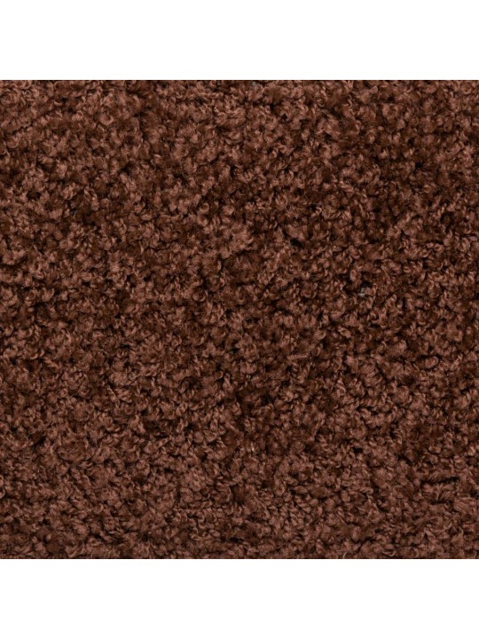 Kobercové nášlapy na schody 15 ks 65x21x4 cm hnědé