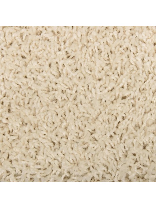 Kobercové nášlapy na schody 15 ks 65x21x4 cm bílé