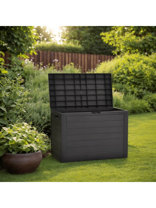 Zahradní úložný box antracitový 78 x 44 x 55 cm