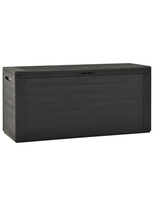 Zahradní úložný box antracitový 116 x 44 x 55 cm