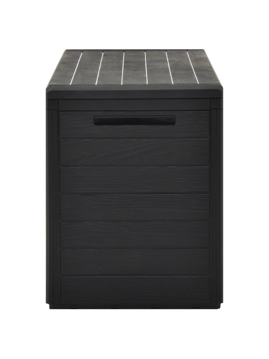 Zahradní úložný box antracitový 116 x 44 x 55 cm