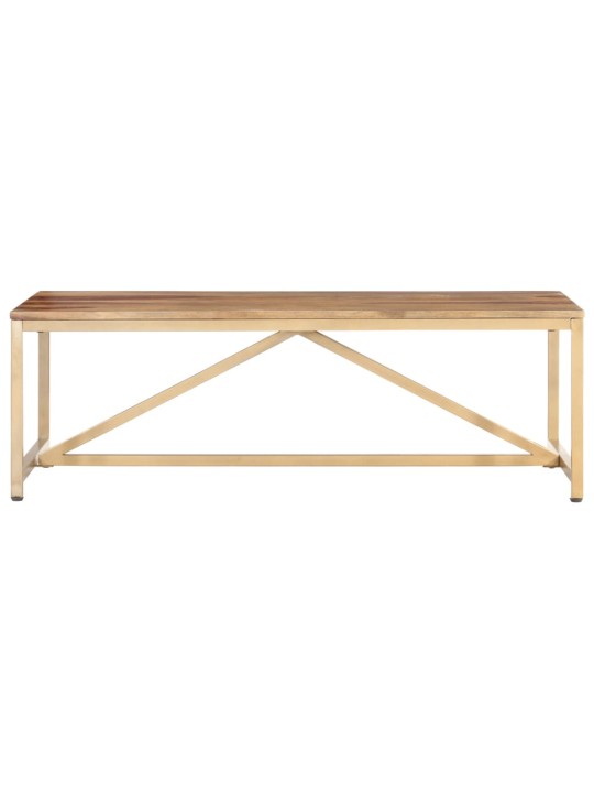 Konferenční stolek 120 x 60 x 40 cm masivní dřevo