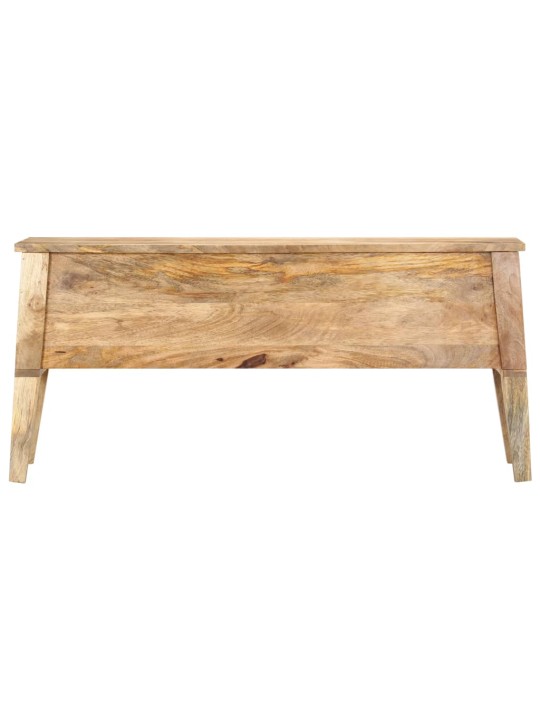 Úložný box 99 x 35 x 48 cm masivní mangovníkové dřevo