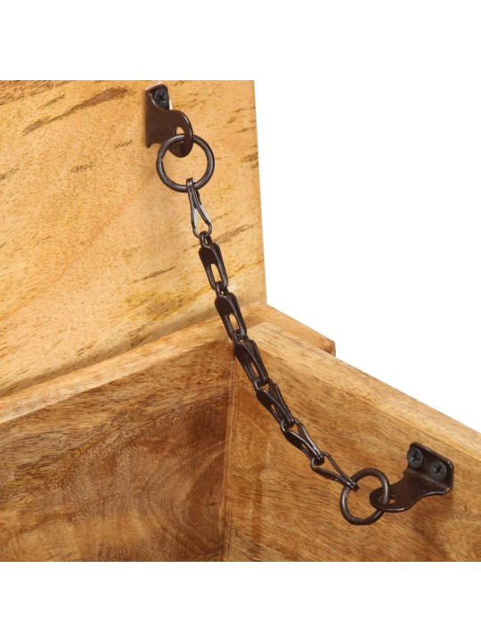 Úložný box 99 x 35 x 48 cm masivní mangovníkové dřevo