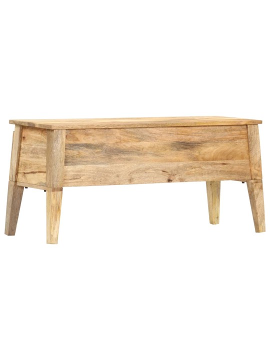 Úložný box 99 x 35 x 48 cm masivní mangovníkové dřevo