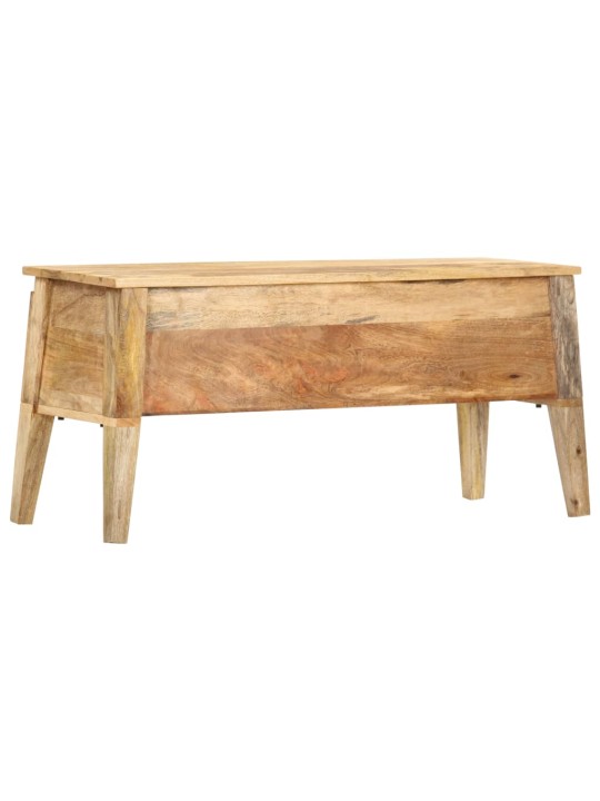Úložný box 99 x 35 x 48 cm masivní mangovníkové dřevo