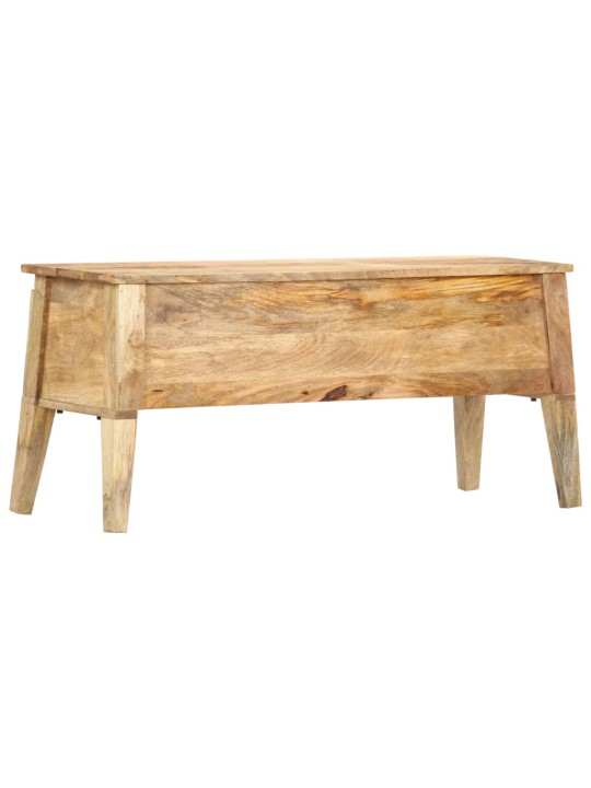 Úložný box 99 x 35 x 48 cm masivní mangovníkové dřevo