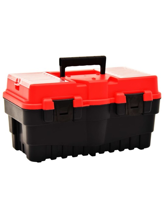 Box na nářadí plast 462 x 256 x 242 mm červený