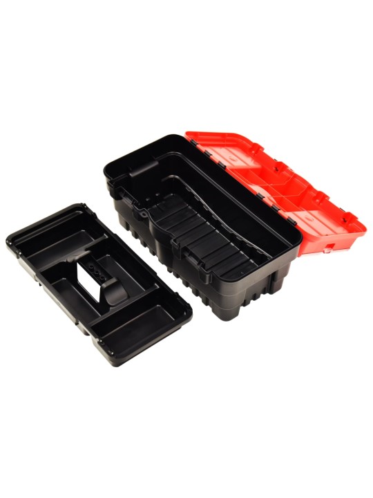 Box na nářadí plast 462 x 256 x 242 mm červený