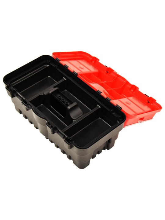 Box na nářadí plast 462 x 256 x 242 mm červený