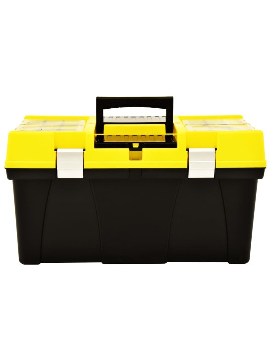 Box na nářadí plast 595 x 337 x 316 mm žlutý