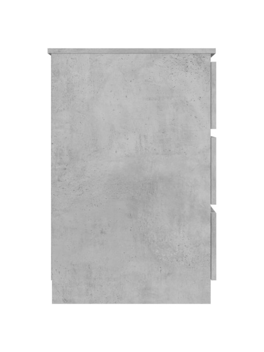 Psací stůl betonově šedý 140 x 50 x 77 cm kompozitní dřevo