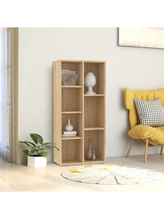 Knihovna dub sonoma 50 x 25 x 106 cm dřevotříska