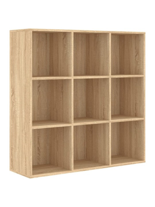 Knihovna dub sonoma 98 x 29 x 97,5 cm kompozitní dřevo