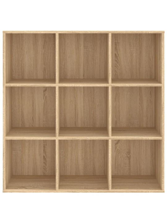 Knihovna dub sonoma 98 x 29 x 97,5 cm kompozitní dřevo