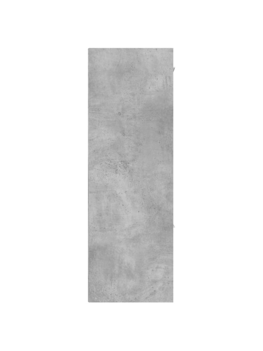 Úložná skříňka betonově šedá 60 x 29,5 x 90 cm dřevotříska