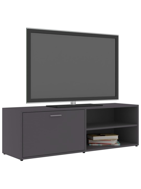 TV stolek šedý 120 x 34 x 37 cm kompozitní dřevo