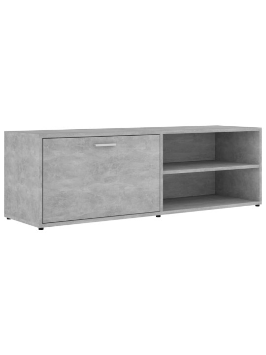 TV stolek betonově šedý 120 x 34 x 37 cm kompozitní dřevo