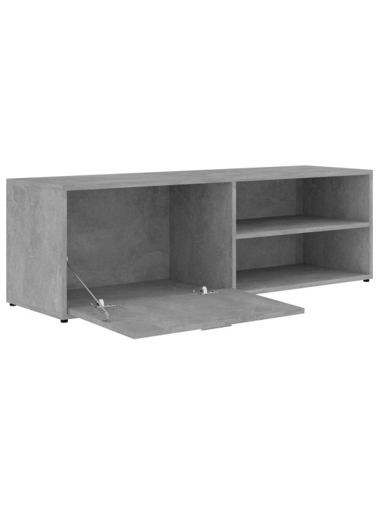 TV stolek betonově šedý 120 x 34 x 37 cm kompozitní dřevo