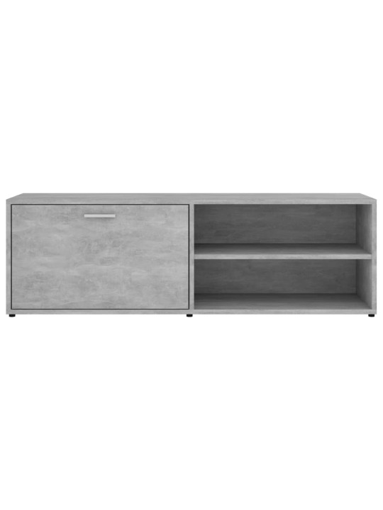 TV stolek betonově šedý 120 x 34 x 37 cm kompozitní dřevo