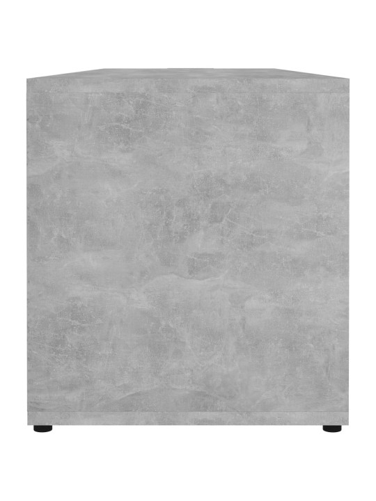 TV stolek betonově šedý 120 x 34 x 37 cm kompozitní dřevo