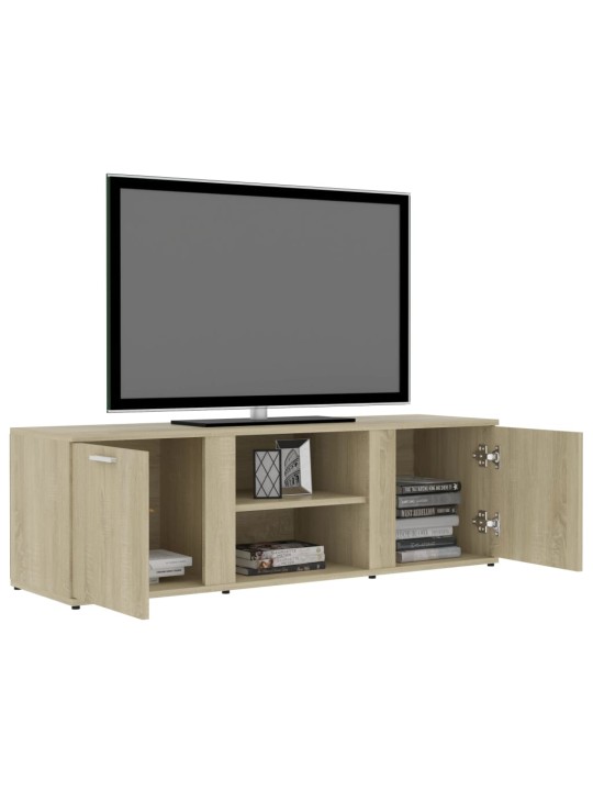 TV stolek dub sonoma 120 x 34 x 37 cm kompozitní dřevo