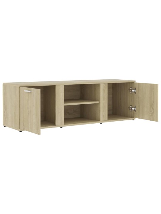TV stolek dub sonoma 120 x 34 x 37 cm kompozitní dřevo