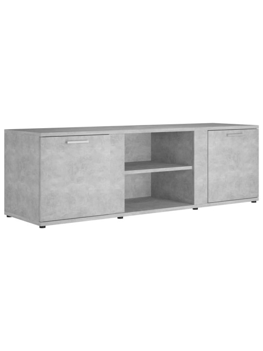 TV stolek betonově šedý 120 x 34 x 37 cm kompozitní dřevo