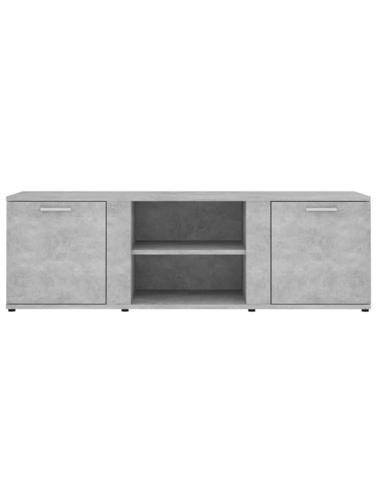TV stolek betonově šedý 120 x 34 x 37 cm kompozitní dřevo