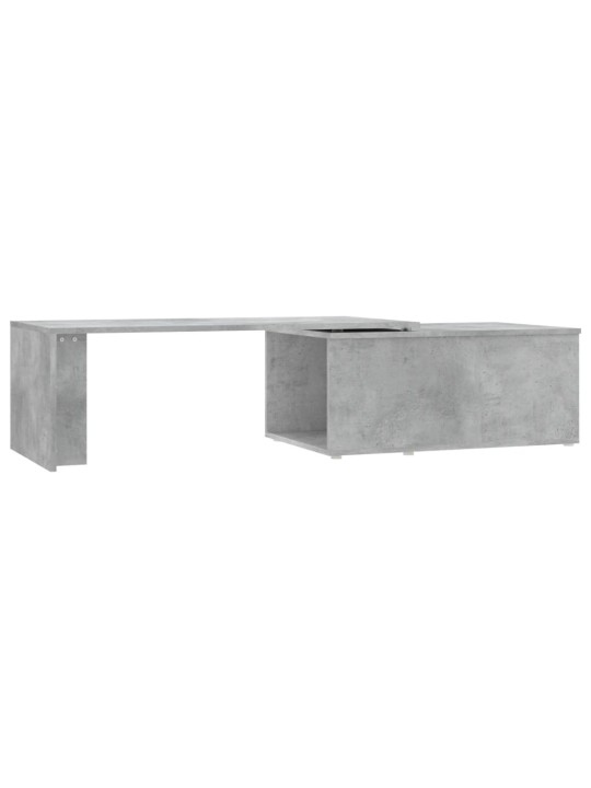 Konferenční stolek betonově šedý 150 x 50 x 35 cm dřevotříska